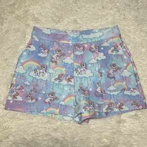 BLACKMILK SO CUTE I COULD PUKE CUFFED SHORTS